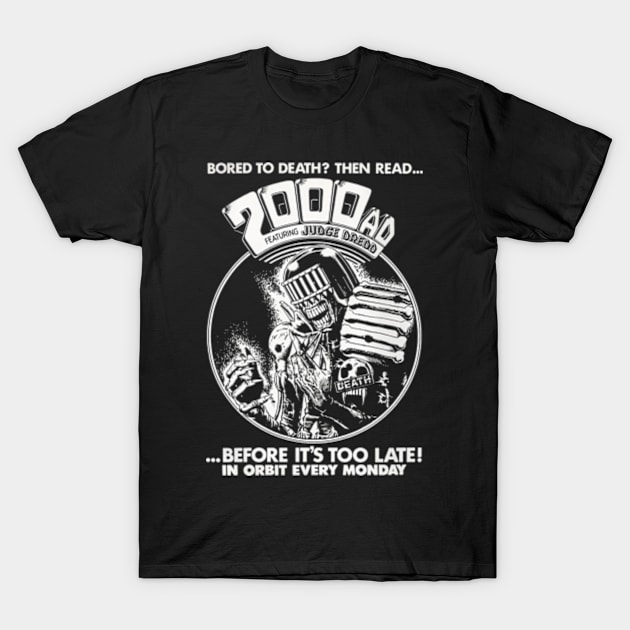 2000 AD T-Shirt by CosmicAngerDesign